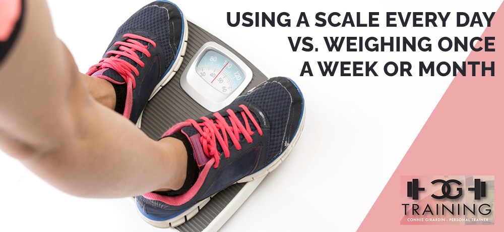 Read about using a scale every day vs. weighing once a week or month