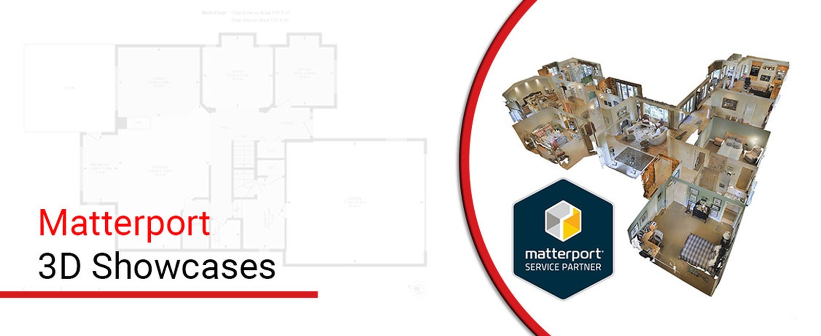 Matterport 3D Showcases by Square Feet Photography and Floor Plans