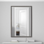 Buy Modern Ledge Armani Chrome Mirror at In Style Furniture Gallery - Furniture Store in Mississauga