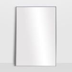 Buy Modern Satin Silver Metal Framed Infinity Mirror at In Style Furniture Gallery