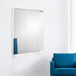 Buy Wood Vanity Mirror with Rounded Corners at In Style Furniture Gallery