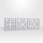 Buy Geo 3 Piece Mirror Set at In Style Furniture Gallery