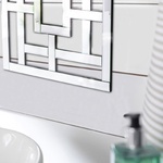 Wall Mounted Mirror - Buy Geo 3 Piece Mirror Set at In Style Furniture Gallery