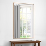 Buy Modern Streamline Metal Mirror at In Style Furniture Gallery - Furniture Store in Mississauga