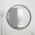 Buy MDF Framed Round Ledge Mirror at In Style Furniture Gallery - Furniture Store in Mississauga