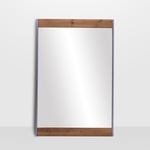 Buy Natural Wood Contemporary Vanity Mirror at In Style Furniture Gallery - Condo Furniture Store in Mississauga