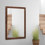 Buy Wood Framed Modern Vanity Mirror at In Style Furniture Gallery - Contemporary Furniture Store in Mississauga ON