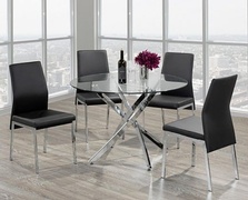 Buy Glass Top Dining Table Set - Modern Dining Sets Toronto at In Style Furniture Gallery