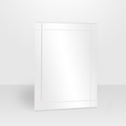 Buy Frameless V-groove edges Prism Mirror at In Style Furniture Gallery