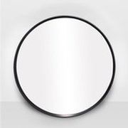 Buy Parsons Modern Round Ledge Mirror at In Style Furniture Gallery