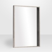 Buy Ledge Armani Chrome Mirror at In Style Furniture Gallery