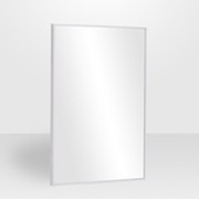Buy Infinity Satin White Vanity Mirror Online at In Style Furniture Gallery - Modern Condo Furniture Mississauga ON