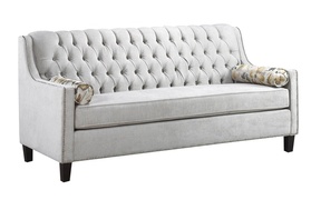 Buy Grey Tufted Fabric Sofa - Modern Furniture Markham at In Style Furniture Gallery