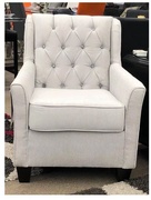 White Single Sofa - Buy Condo Furniture North York at In Style Furniture Gallery