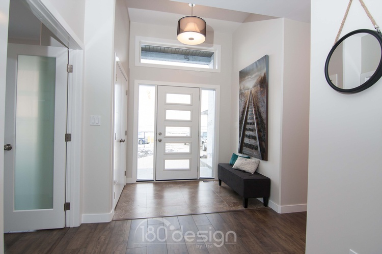 Modern Entryway by 180 Design - Decorating Specialist Winnipeg