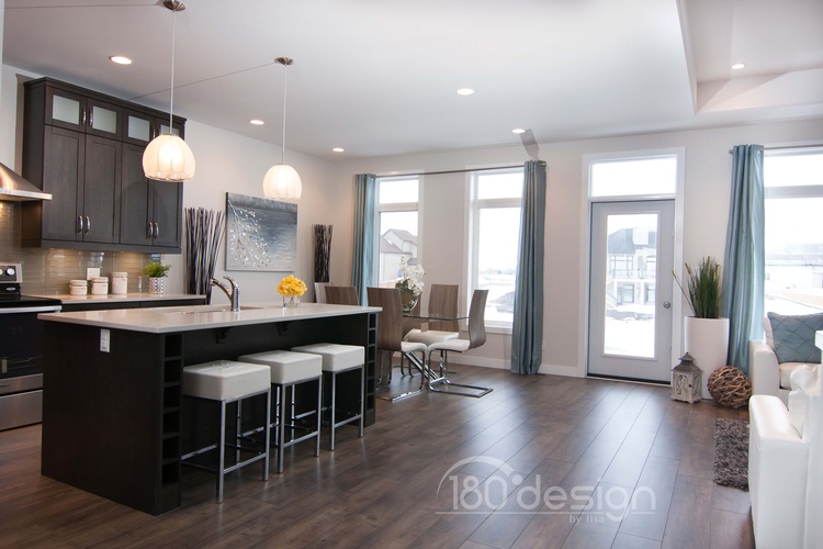 Luxury Kitchen Interiors by 180 Design - Canadian Staging Professional
