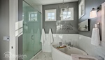 Luxurious Bathroom Interior Design Stonewall by 180 Design