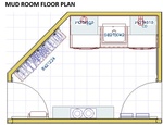 Mud room 1  Floor Plan
