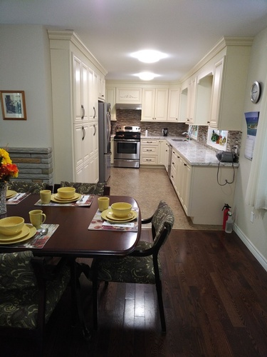 Modular Kitchen in Memory Lane Home Living Inc. - Respite Care for Women Richmond Hill ON 