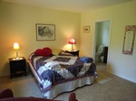 Bedroom with 2 Table lamps -Assisted Living Richmond Hill ON - Memory Lane Home Living Inc.