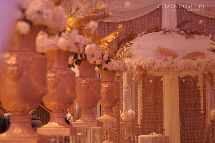 Floral Decoration for Wedding Ceremony by Enzo Mercuri Designs Inc.