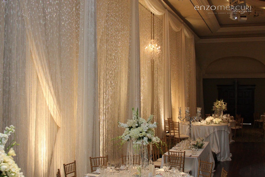 Wedding Reception Decoration by Enzo Mercuri Designs Inc.