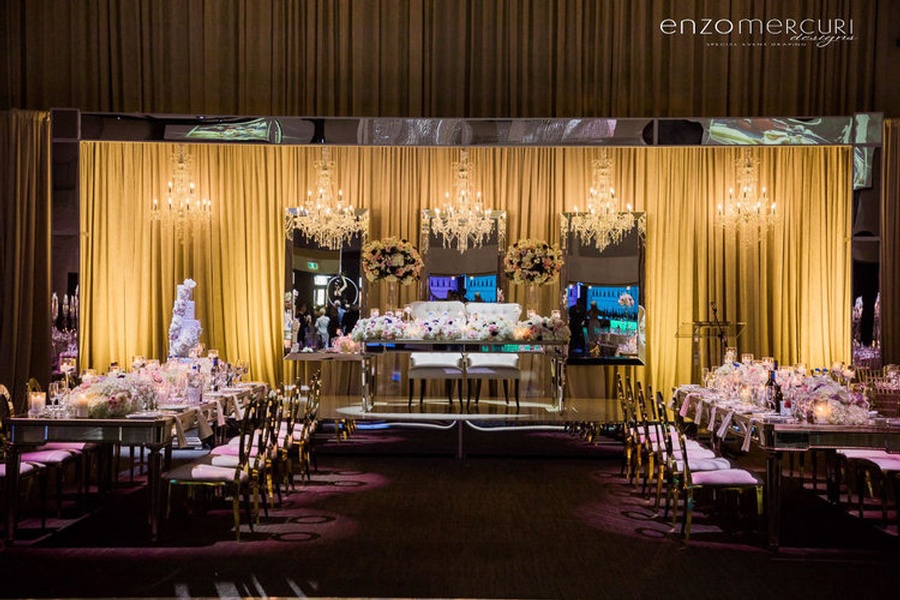 Wedding Reception Decorations Vaughan by Enzo Mercuri Designs Inc.