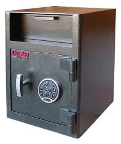 USCAN FL1913-E Front Loading Deposit Safe