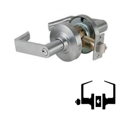 ND70-RHO-626 Schlage Rhodes Lever Classroom Function