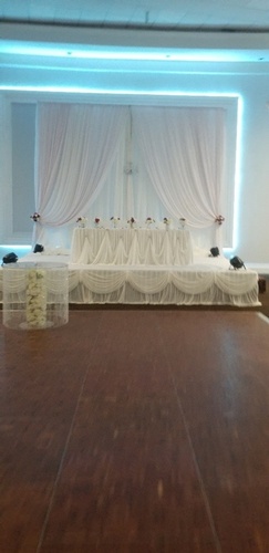 Head Table Backdrop Decoration by OMG DECOR - Wedding Decoration Services Mississauga