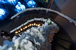 Floral Decoration for Staircase Rails by OMG DECOR - Wedding Decoration Services Toronto ON