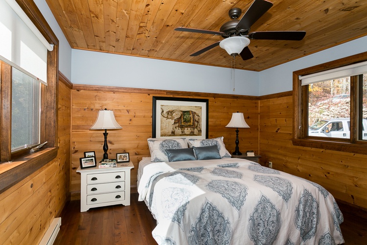 Cozy Cottage Bedroom Interior Design Nepean by BEAULIEU DESIGN