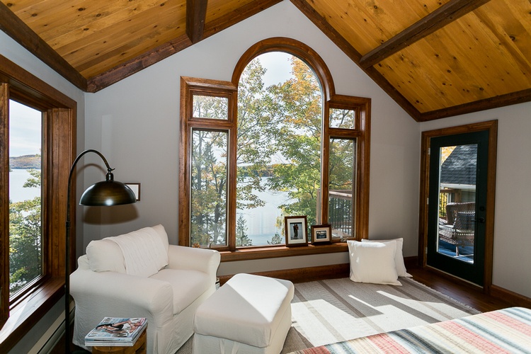 Luxury Cottage Bedroom by BEAULIEU DESIGN - Interior Design Company Ottawa ON