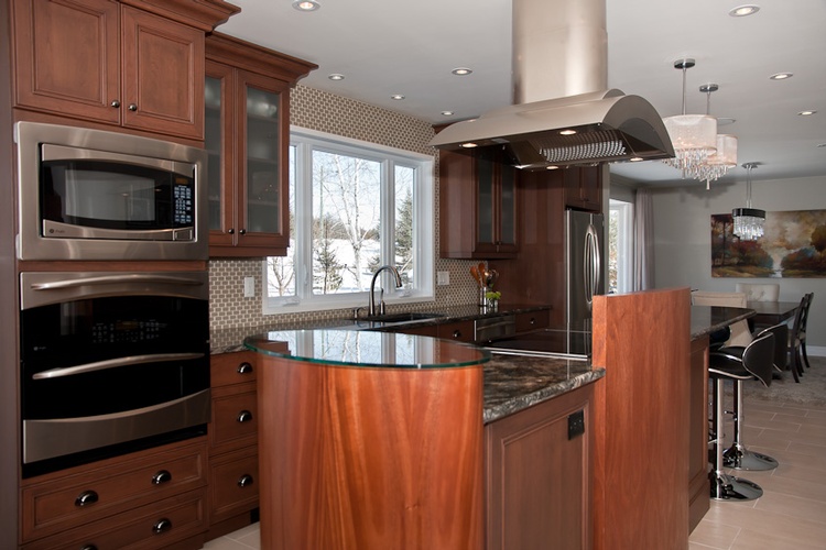 Transitional Style Kitchen Interior Design Ottawa by BEAULIEU DESIGN