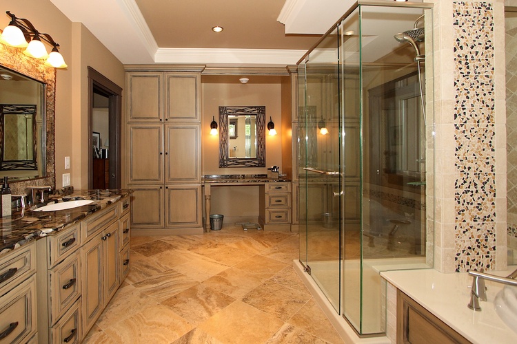Master Bathroom Interior Design by BEAULIEU DESIGN - Interior Design Firm Ottawa Ontario