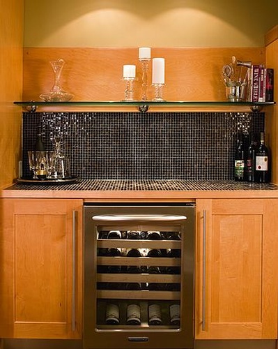 Bar Cabinet - Custom Millwork by BEAULIEU DESIGN - Interior Designer Toronto
