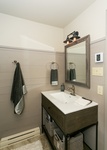 Bathroom Vanity Mirror and Sink - Bathroom Renovations Toronto by BEAULIEU DESIGN
