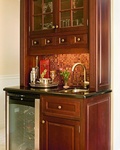 Bar Cabinet - Custom Millwork by BEAULIEU DESIGN - Interior Designer Toronto