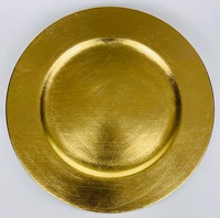 krislavender - Gold Charger Plate