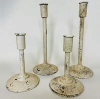 krislavender - Antique White Candle Stick Set