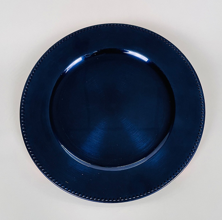Navy Blue Charger Plate