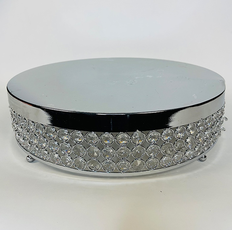 Crystal Round Cake Stand