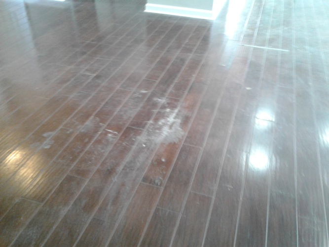 Wooden Floor Before Cleaning - Floor Cleaning Atlanta by Preferred Carpet Cleaning and Floor Care