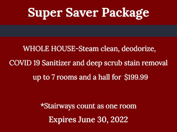 Super Saver Package by Preferred Carpet Cleaning and Floor Care