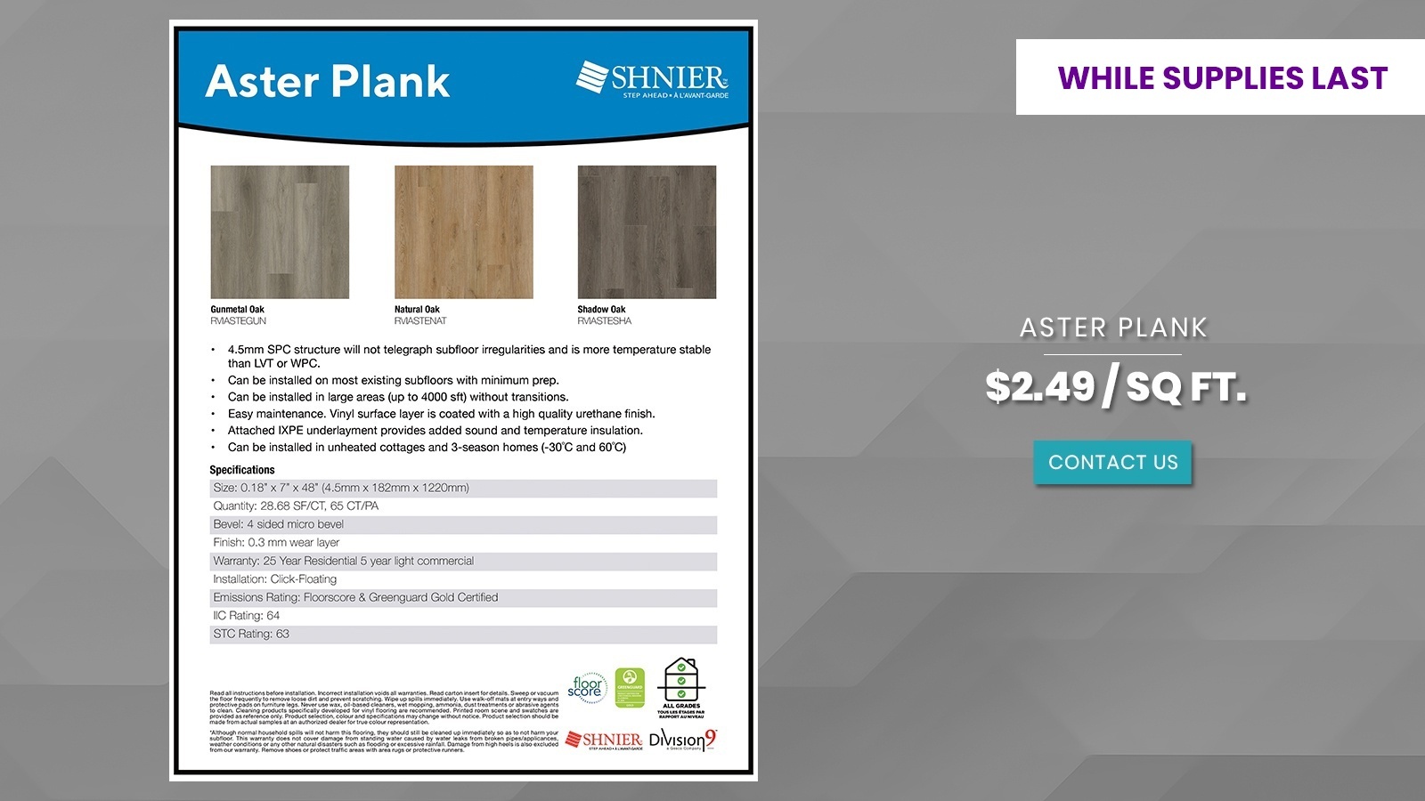 Aster Plank