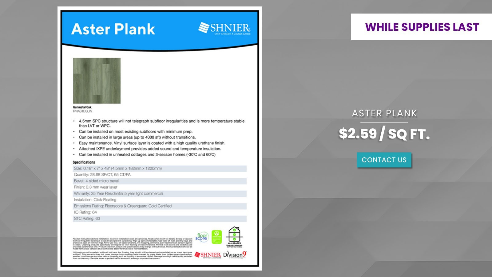 Aster Plank