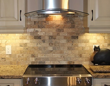Kitchen Tile Backsplashes Niagara Falls by Bert Vis Flooring Inc.