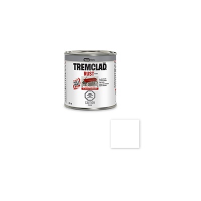 Tremclad rust paint flat white 237ML