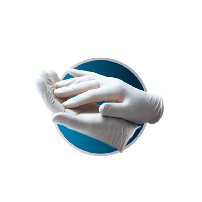 Disposable latex gloves large100/box