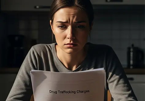 What is the difference between trafficking and possession for the purpose of trafficking?